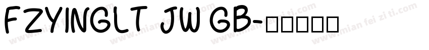 FZYINGLT JW GB字体转换